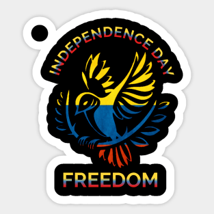 Independence day freedom Sticker